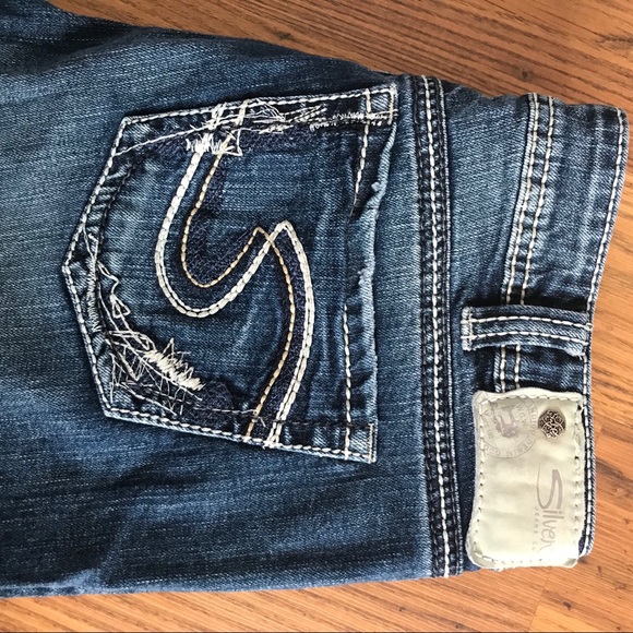 Silver Aiko Jeans - Picture 4 of 7